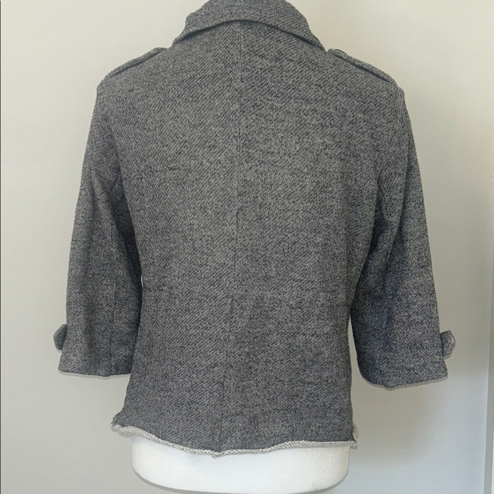 Cabi Gray Double-Breasted Jacket - image 3